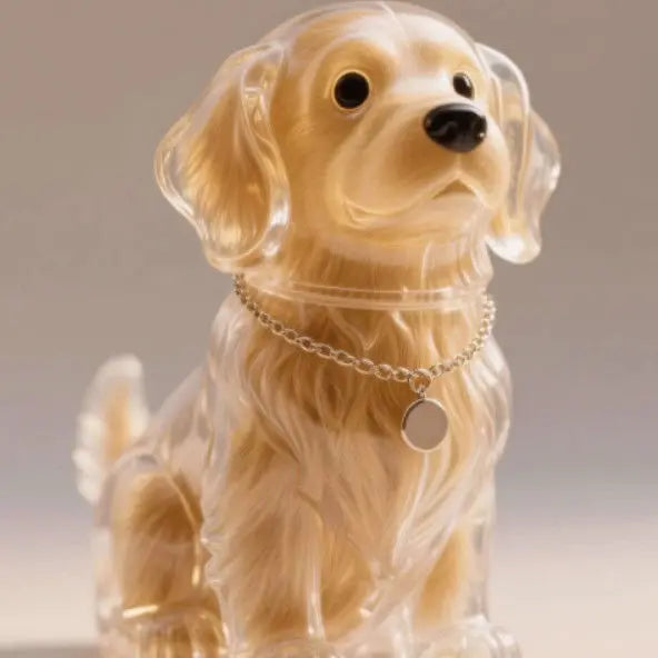 Llavero Furkey raza Golden Retriever