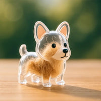 Llavero Furkey raza Corgi