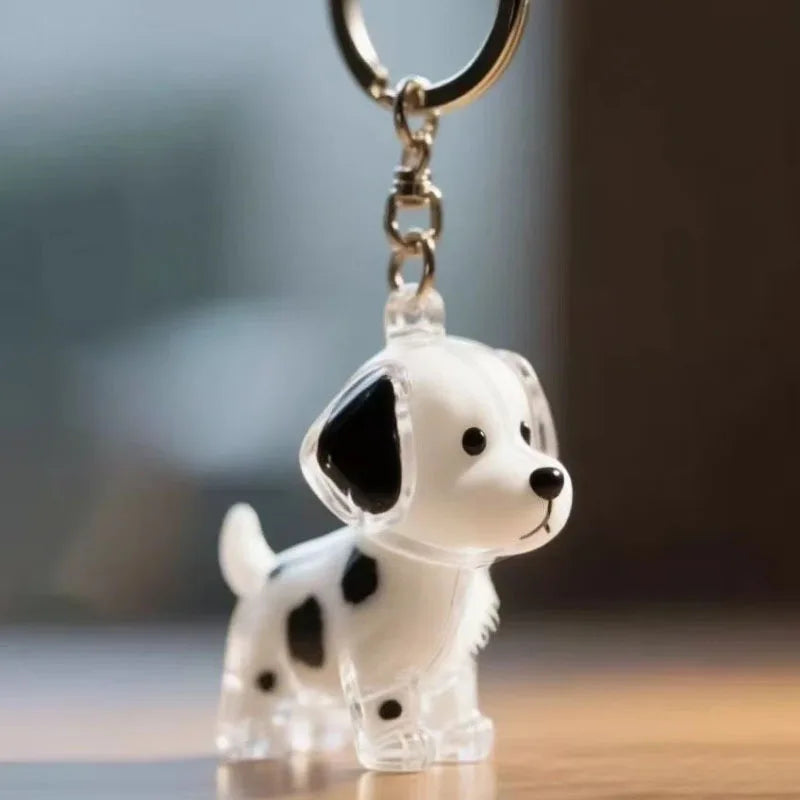 Llavero Furkey raza Dalmatian
