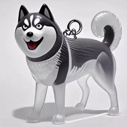 Llavero Furkey raza Husky